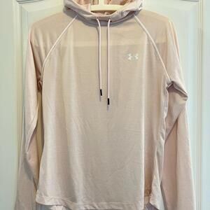 Under Armour Blush Pink Pullover Hoodie Size Small